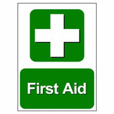 STICKER: FIRST AID
